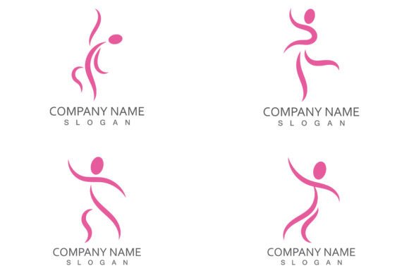 Dancer Logo and Symbol Vector: Crafting Fluid Brand Identities