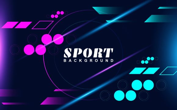 Dynamic Energy: Capturing Motion with a Sport Abstract Background