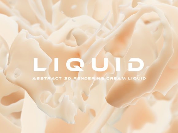 Elevate Your Visuals with a Soft Cream Liquid Background