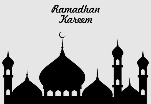 Ramadan Kareem, Ramadan Mubarak Greeting Card Design