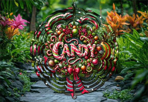 Sweet Candy Treats Garden Wind Spinner: A Designer's Guide to Sublimation Art